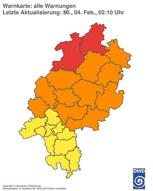 Aktuelle Wetterwarnungen für %region%