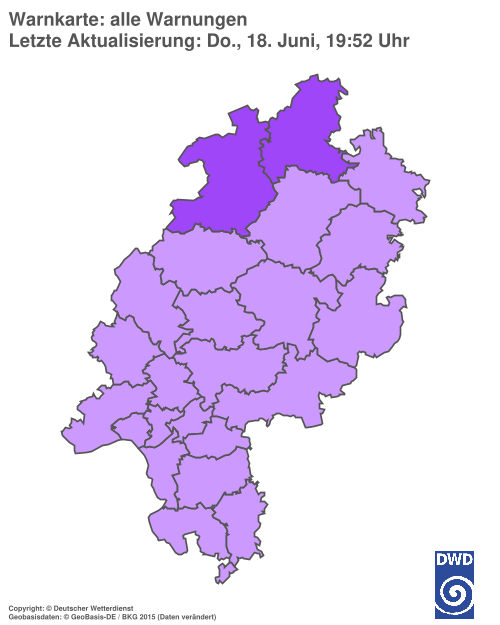 Aktuelle Wetterwarnungen für %region%