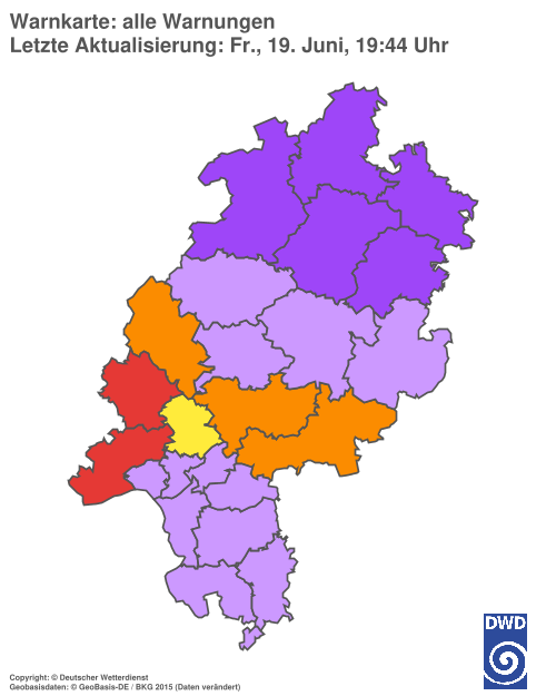 Aktuelle Wetterwarnungen für %region%