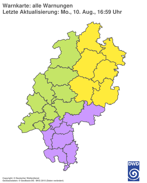 Aktuelle Wetterwarnungen für %region%