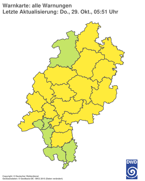 Aktuelle Wetterwarnungen für %region%