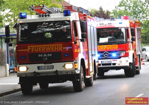 Feuer im 9.Stock eines Wohnhochhauses