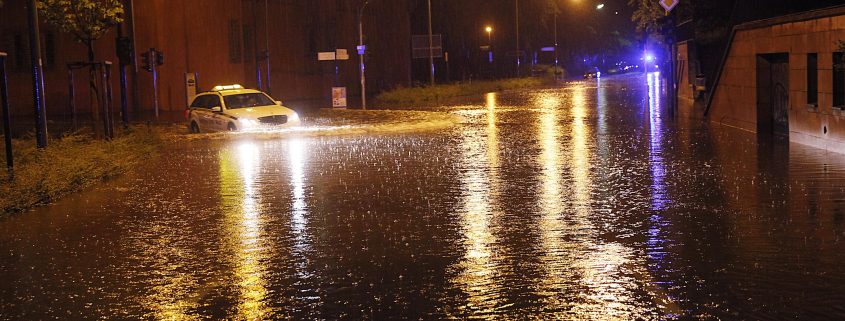 Unwetter über Offenbach