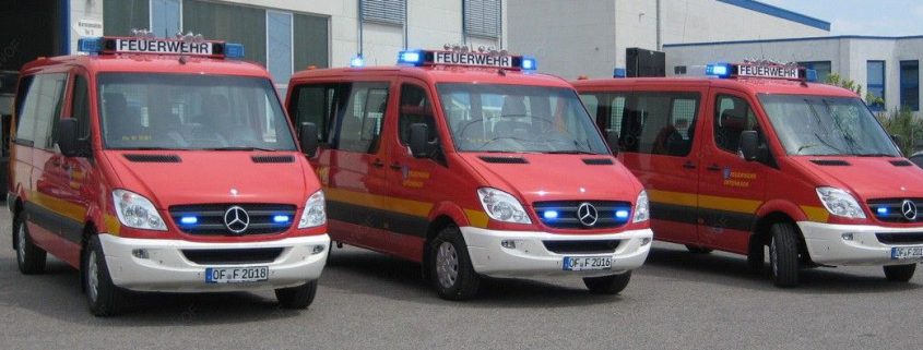 Drei neue Einsatzfahrzeuge für die Freiwillige Feuerwehr Offenbach