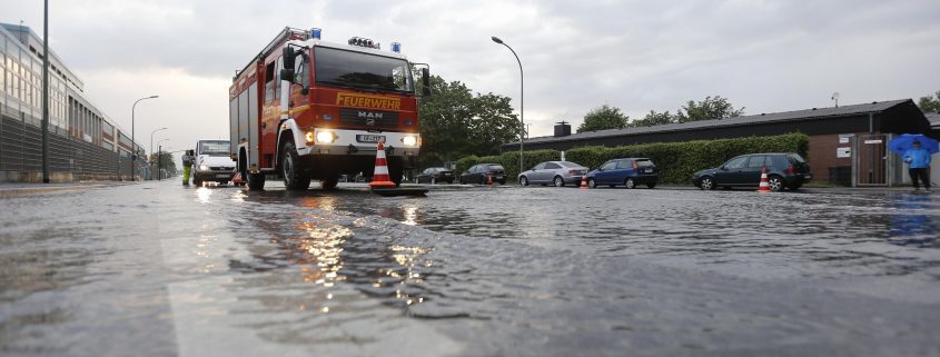 Unwettereinsätze nach Starkregen