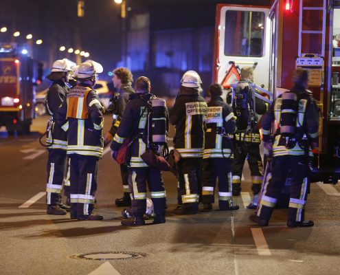 Nordring 10: Feuer im 9. Obergeschoss