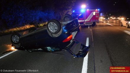 A661: Schwerer Verkehrsunfall