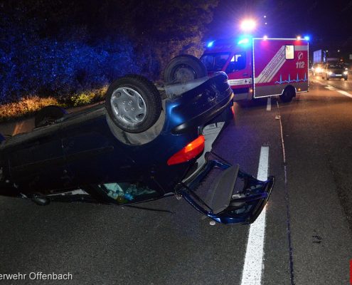 A661: Schwerer Verkehrsunfall