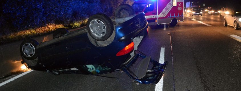 A661: Schwerer Verkehrsunfall