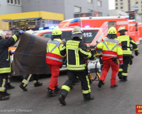 Verkehrsunfall mit sieben verletzten Personen