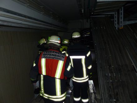 Brandschutzübung im Heizkraftwerk